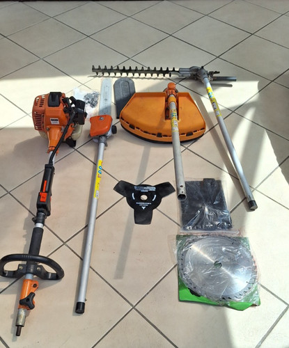 Petrol strimmer and hedge - petrol,