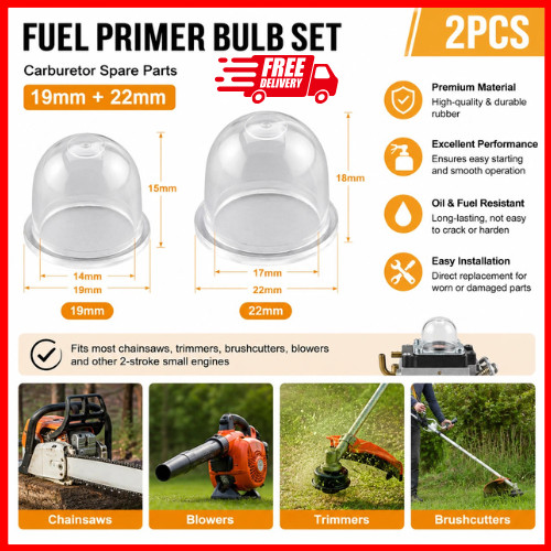 Fuel primer bulbs for - 2,